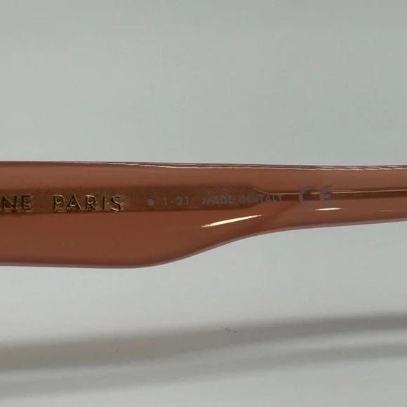 NEW CL40199I 74K CELINE PINK GREY CAT EYE WOMEN CELINE SUNGLASSES - Picture 9 of 10